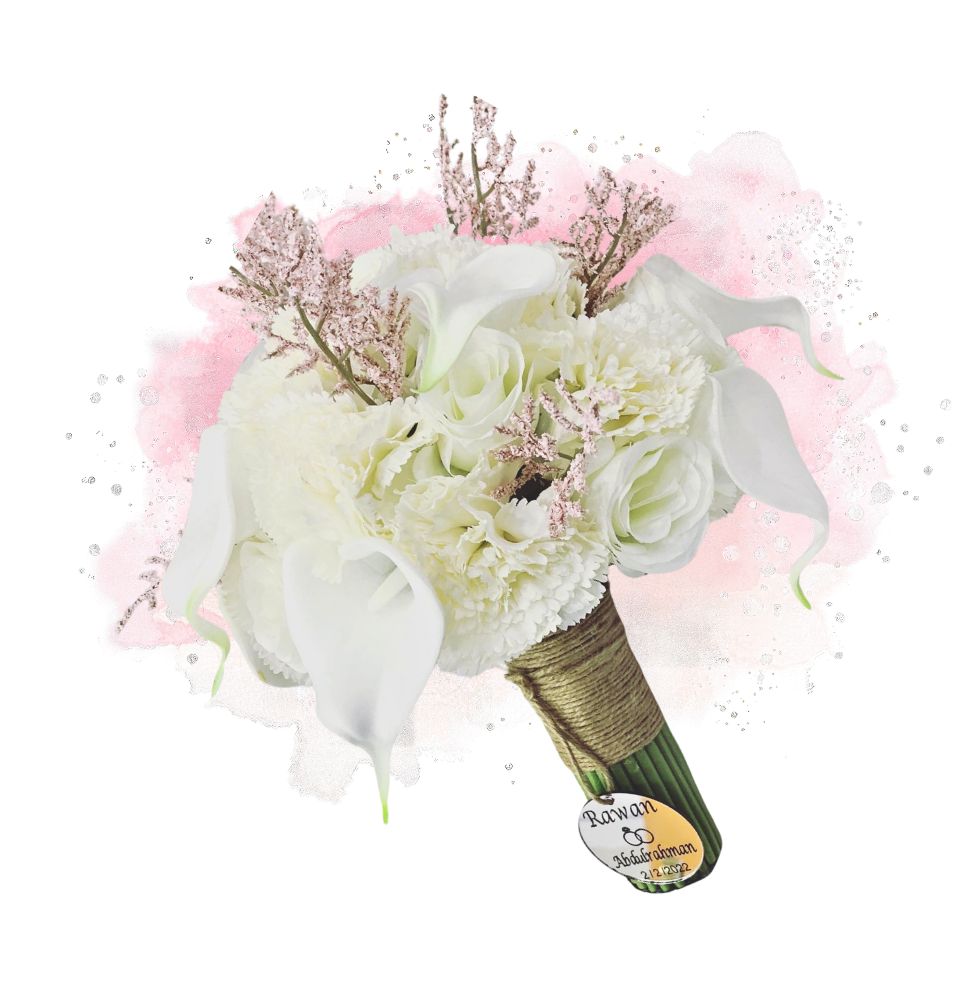 Eizu Bridal White Calla Lilly