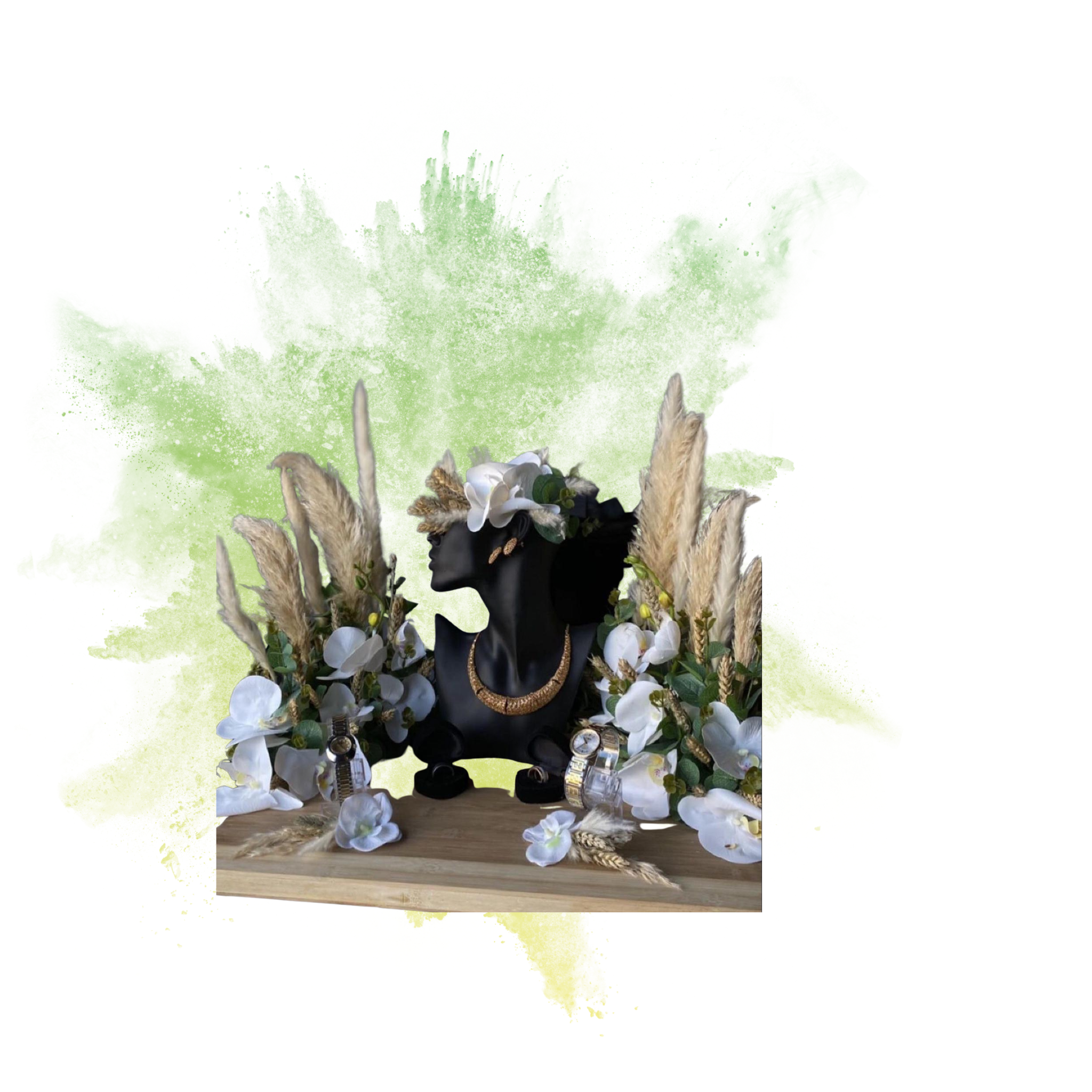 Eizu Flowers With Gold 8